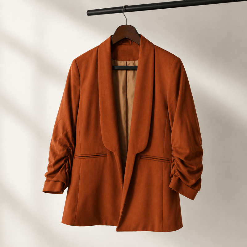 LAPEL / FRONT FALL DETAIL