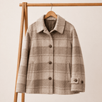 The Checked Transit Coat