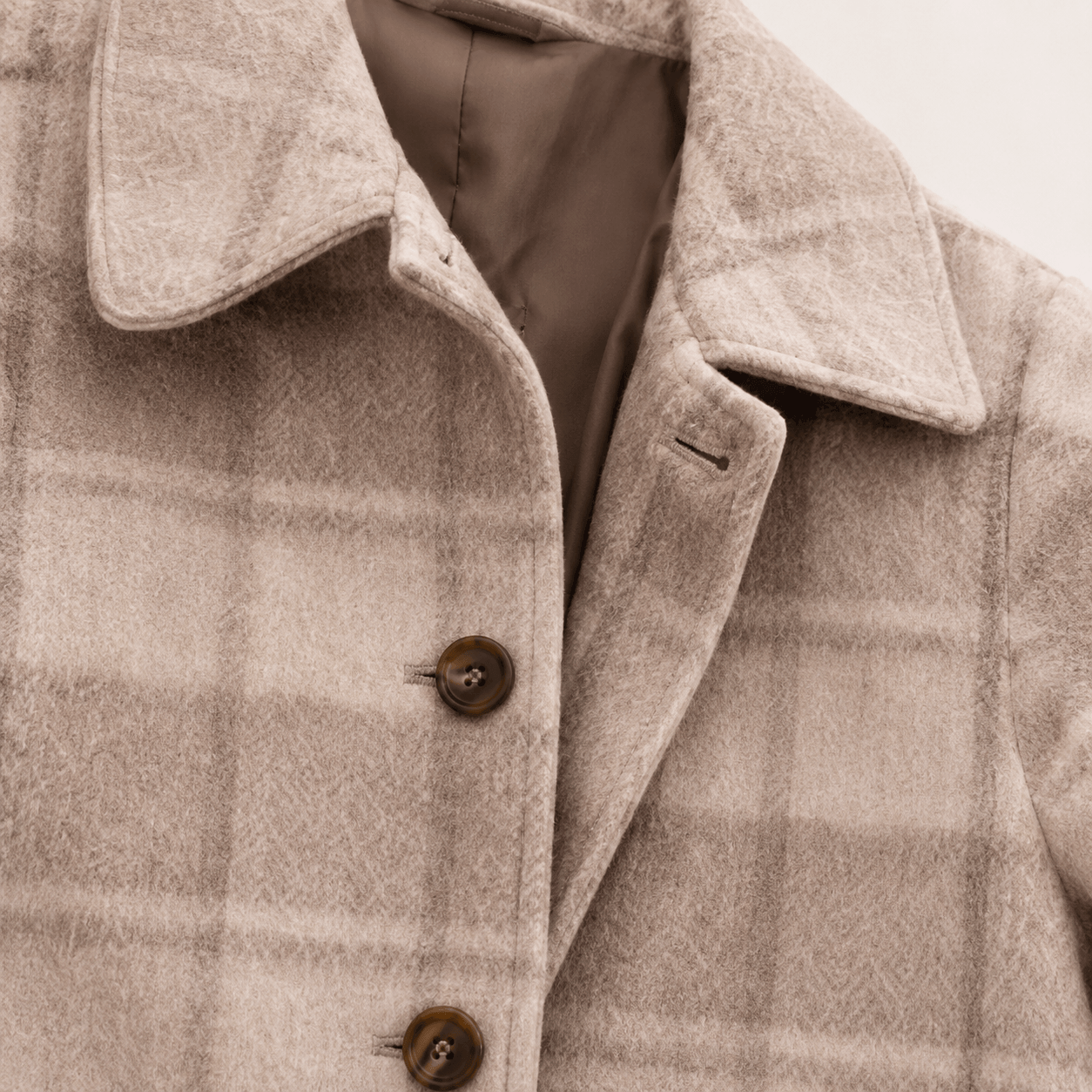The Checked Transit Coat