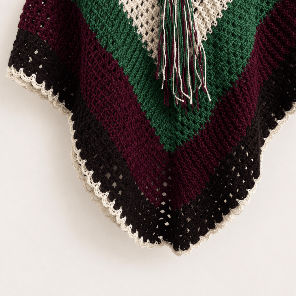 The Hand Knit Travel Poncho