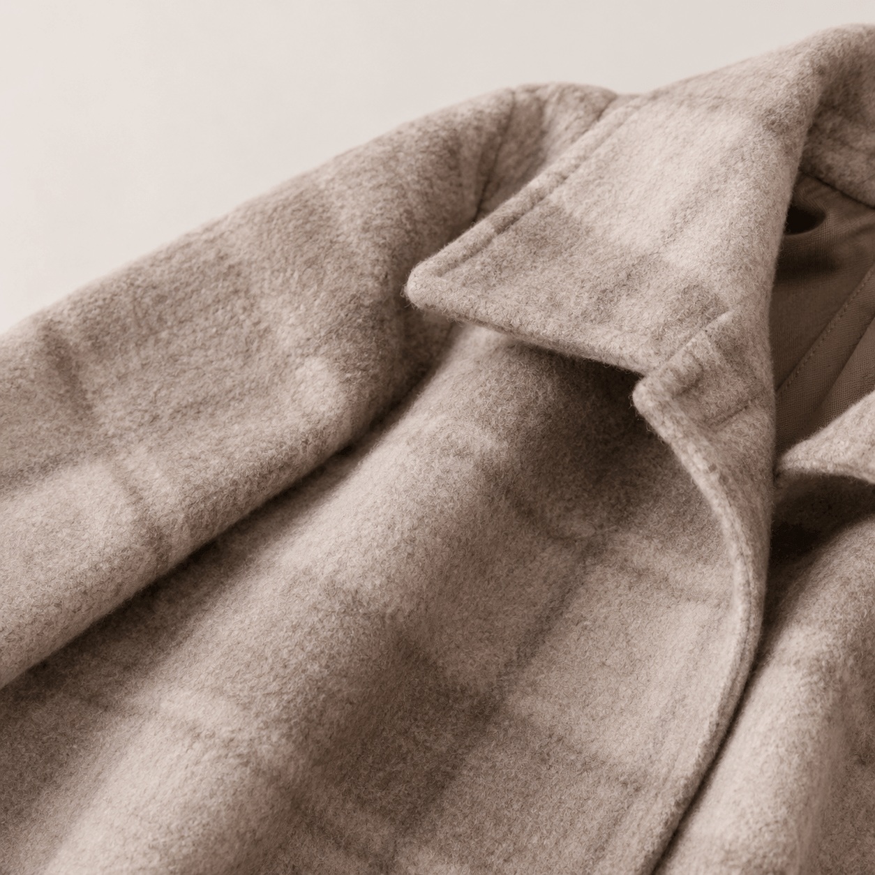 The Checked Transit Coat