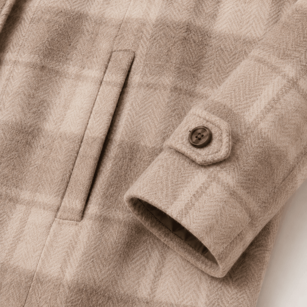 The Checked Transit Coat